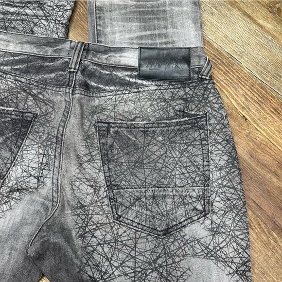 PRPS " Demon" Slim Fit Straight Gray Jeans Size 34 - Picture 2 of 11